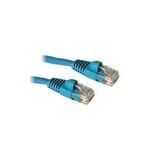  1FT USA CAT 5E STRANDED PATCH CABLE BLUE: Electronics