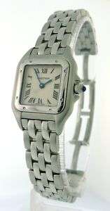 CARTIER Ladies Panther Stainless Steel Watch 22mm  