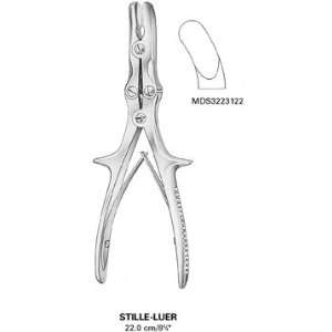  Bone Rongeurs, Steile Luer   Double action, curved tip, 8 
