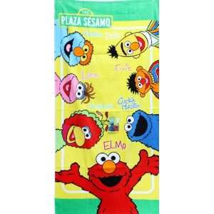 Plaza Sésamo ~ Spanish ~ Sesame Street Beach Towel ~ Can Be Used for 