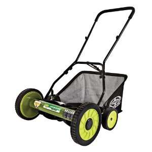   MJ501M 18 Inch Manual Reel Mower with Catcher Patio, Lawn & Garden