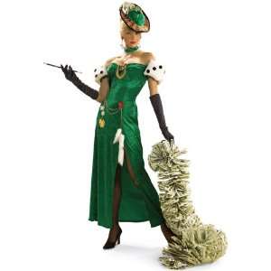 Lets Party By Rubies Costumes Lady Luck Adult Costume / Green   Size 