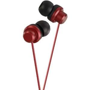  JVC HAFX8R RIPTIDZ INNER EAR HEADPHONES (RED) Electronics