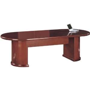    6 Wood Veneer Racetrack Conference Table HGA494: Office Products