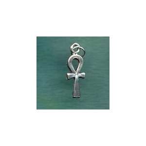  Egyptian Jewelry Tiny Ankh Charm Sterling Silver Arts 