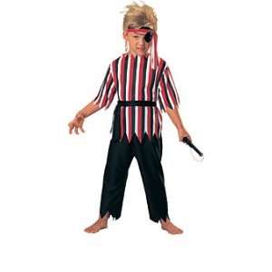  Pirate Boy Child Costume Medium: Toys & Games