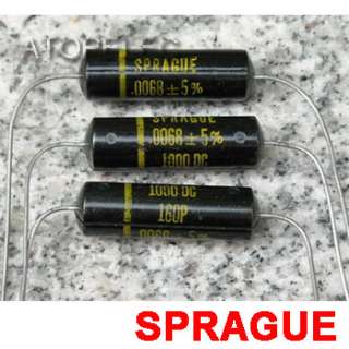 2pcs SPRAGUE Black Beauty Capacitor 0.0068uF/1000V 682  