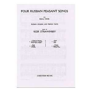  Four Russian Peasant Songs SSAA or TTBB