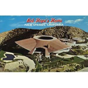 Bob Hopes Home Palm Springs Post Card 60s 70s 