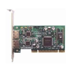   ROCKETRAID1522A 2 EXTERNAL SATA PORT E SATA PCI 32 BIT: Electronics