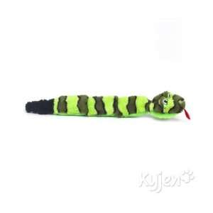  Invincibles Grn/Blk 3   Squeaking Dog Toy 