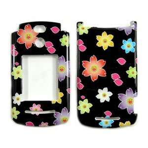 Flowers Smileys Happy Faces Design Snap On Cover Hard Case Cell Phone 