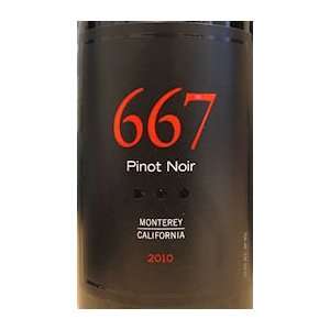  2010 337 Wine Cellars 667 Pinot Noir 750ml Grocery 