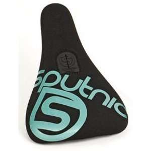  Sputnic Strippable Pivotal BMX Bike Seat   Black / Leaden 