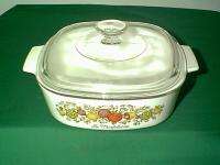CORNING WARE SPICE OF LIFE 2 QT CASSEROLE WITH LID  