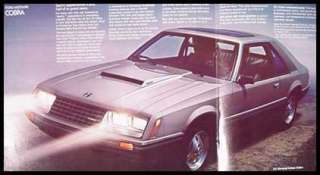 1979 ford mustang brochure ghia cobra mint click to view auto 