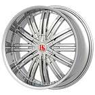24 Inch Velocity RSW99 Chrome new Wheels&Tires 305 35 24 fit Chevy 