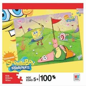  SpongeBob Puzzle 100 Piece   Golf Toys & Games