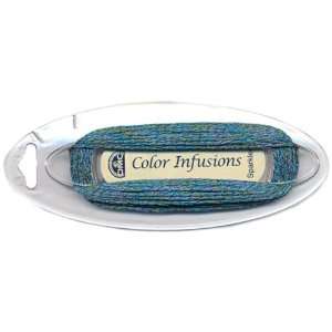  Dmc Color Infusions Sparklers 5 Yards   Aqua Blend