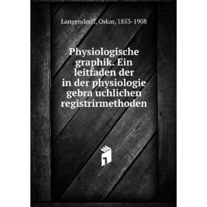   ?uchlichen registrirmethoden Oskar, 1853 1908 Langendorff Books