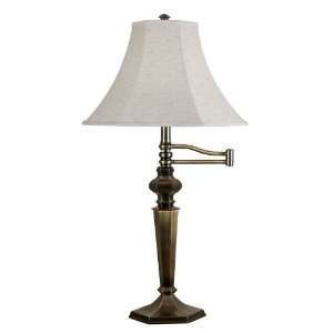   Home Mackinley 1 Light Table Lamp   KH 20616GBRZ: Home Improvement