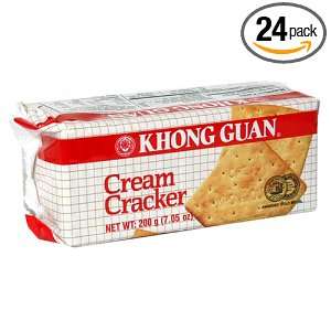 Khong Guan Cream Crackers, 7 Ounce Pack Grocery & Gourmet Food