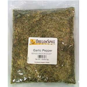 Oregon Spice Garlic Pepper (Pack of 3)  Grocery & Gourmet 