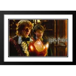 com Harry Potter Goblet of Fire 20x26 Framed and Double Matted Movie 