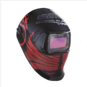  Hornell Speedglas 07 0012 31TR Black And Red Tribal Design 