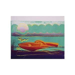  Speedboat, c.1983 Giclee Poster Print by Andy Warhol 
