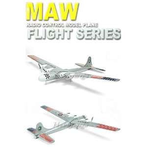  2 Channel Radio Control MAW B 29 Airplane: Toys & Games