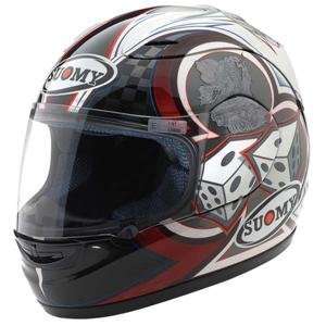  Suomy Spec 1R Bellagio Helmet   X Small/Grey/White/Red 