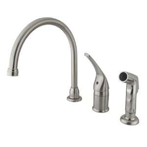 Kingston Brass KB828 Chatham Single Lever Handle Kitchen Faucet with 