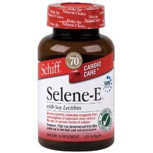  Schiff Selene E with Soy Lecithin 120 Softgels Health 