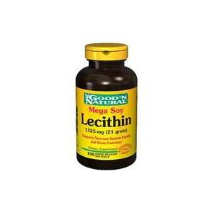  Mega Soy Lecithin 1325mg   Supports Nervous System Health 
