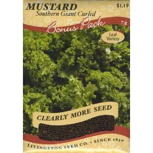  Mustard   Southern Giant Curled Patio, Lawn & Garden
