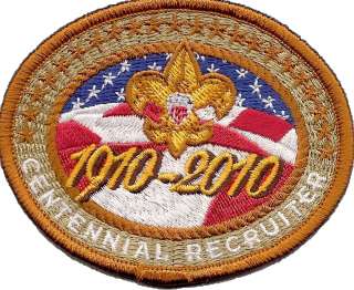 Recruiter Patch Boy Scouts