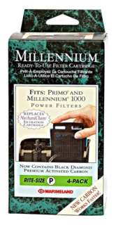 Rite Size P Millennium 1000 Filter Cartridge 4 pack  