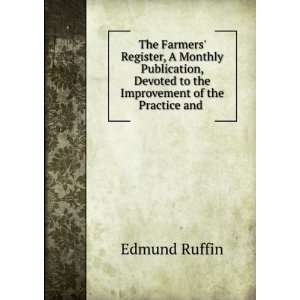  Farmers Register Edmund Ruffin Books