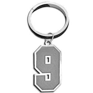    Jersey Single Number Keychain With One Digit 