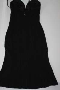 Authentic CHANEL BOUTIQUE Black Sleeveless Dress 96C Size 36  