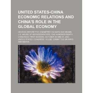  United States China economic relations and Chinas role in 