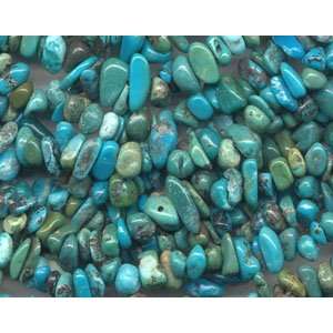  Chinese Turquoise Mini chips Arts, Crafts & Sewing