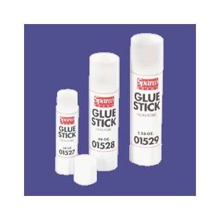  Sparco 01529 Glue Stick, 1.26 oz, Nontoxic, Clear