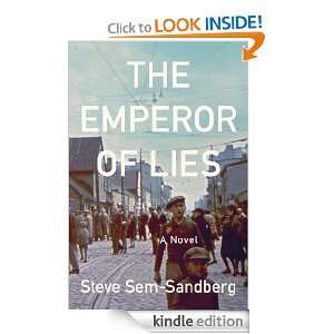 The Emperor of Lies Steve Sem Sandberg  Kindle Store