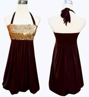 WINDSOR $60 Brown Junior Day Social Evening Party Dress  