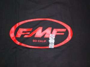 FMF Socal Tshirt Motorcycle brand Red California  