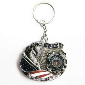  US Coast Guard American Heroes Keychain Keyring 3D 038 