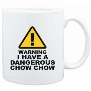   : Mug White  WARNING : DANGEROUS Chow Chow  Dogs: Sports & Outdoors