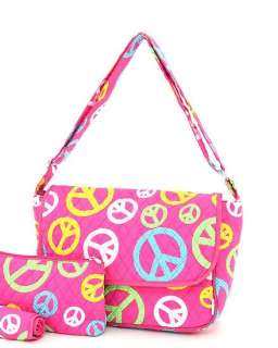 PERSONALIZED Laptop Netbook Messenger Case PEACE SIGN  